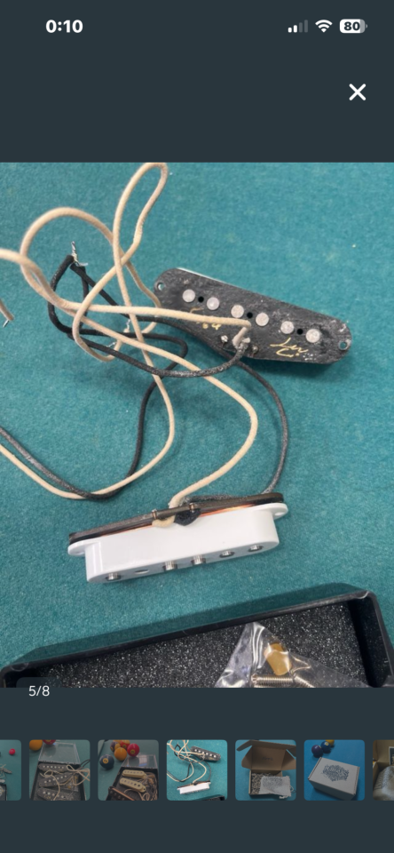 Pastillas para Fender Stratocaster