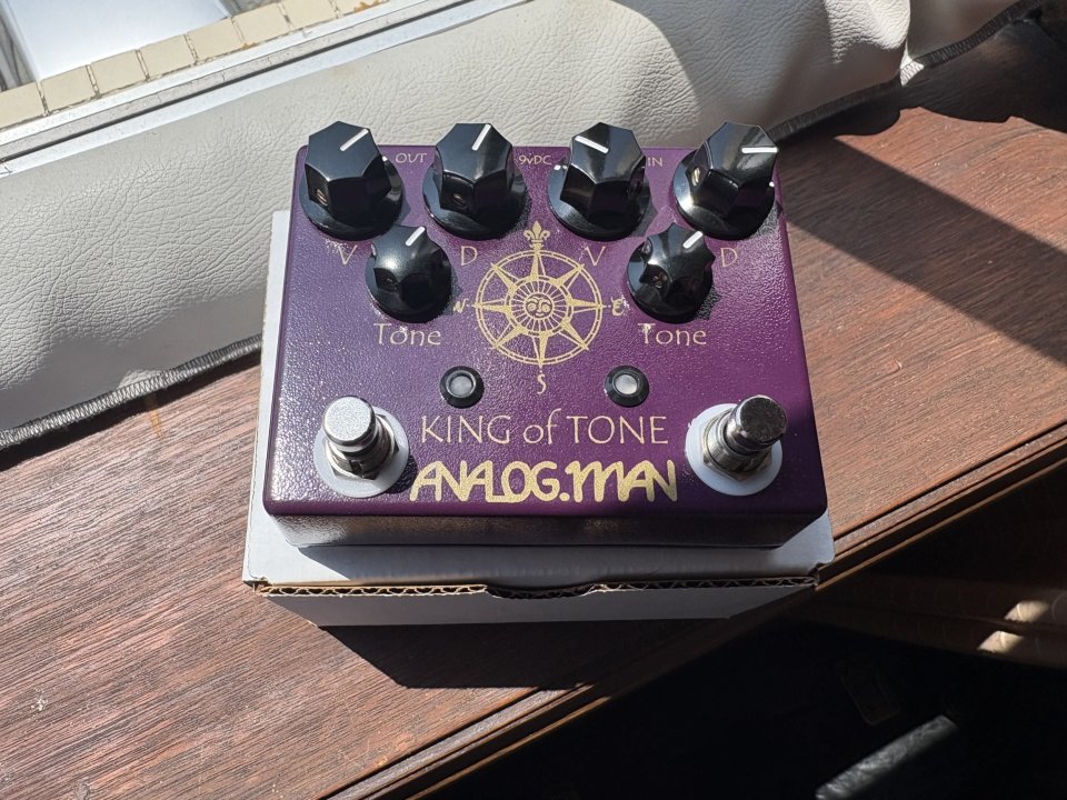 Analogman King of Tone 2026 high gain right side de segunda mano · Foto 1 de 7 · A Coruña · 850 €