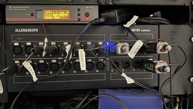 Allen Heath GLD 112 Dante AR2412 AB168 + Flight