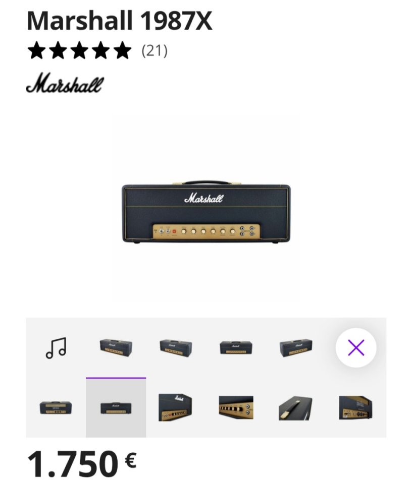 Marshall 1987x + Mod PPIMV