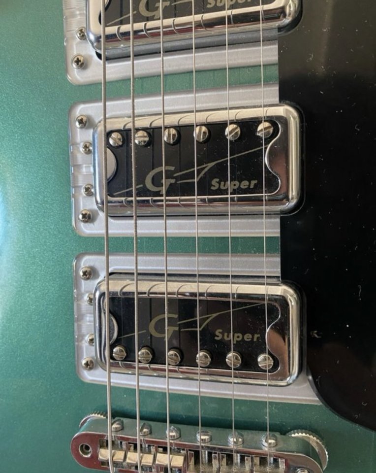 Gretsch G5622T-CB Electromatic Georgia Green – 3 Super HiLo'Tron – Made in Korea de segunda mano · Foto 7 de 9 · Valencia · 750 €