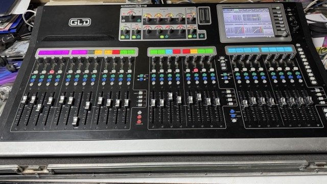 Allen Heath GLD 112 Dante AR2412 AB168 + Flight