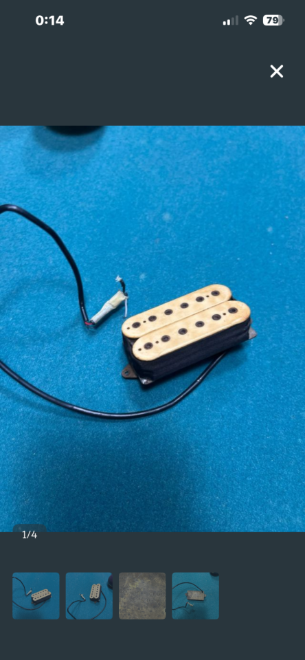 Pastilla DiMarzio Super Distortion USA 70s