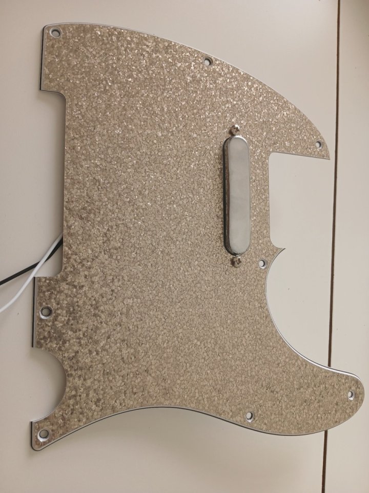 Mojo Guitars Modified Silver Sparkle telecaster ( no Fender) de segunda mano · Foto 6 de 10 · Sevilla · 325 €