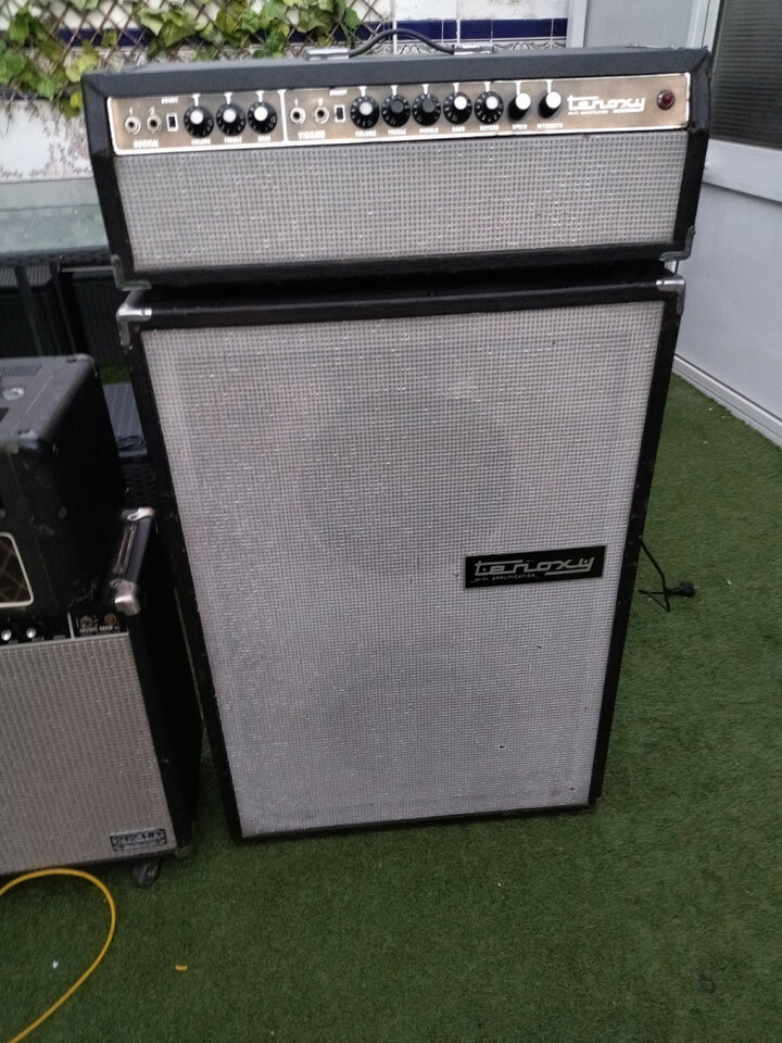 Cabezal + pantalla 12+15 Tenoxy 50w finales de los 60