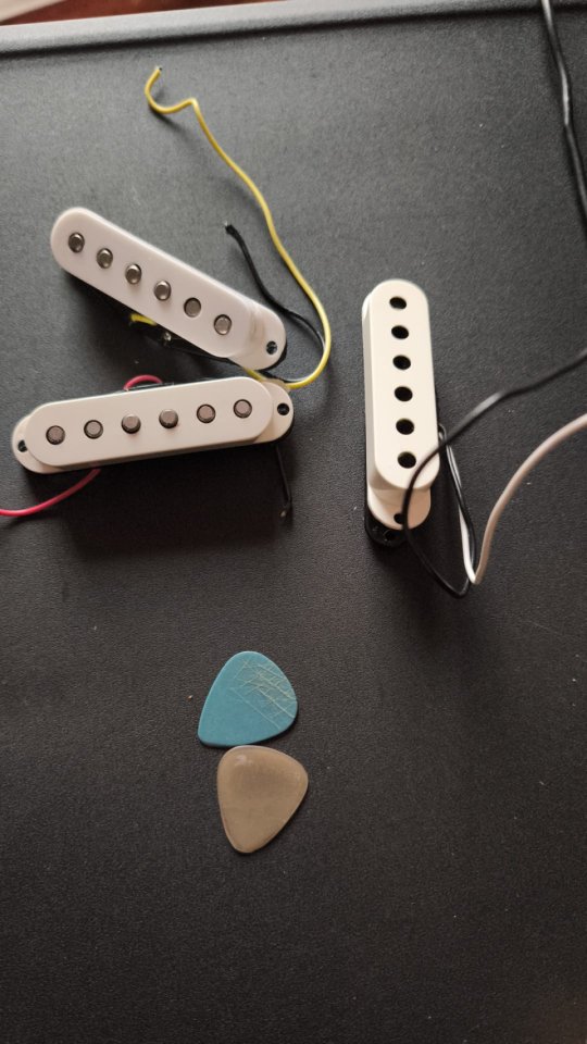 pastillas fender stratocaster