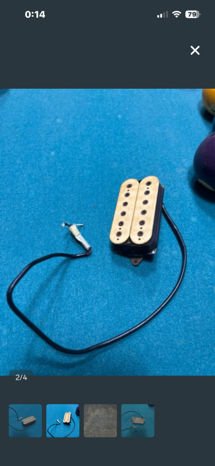 Pastilla DiMarzio Super Distortion USA 70s