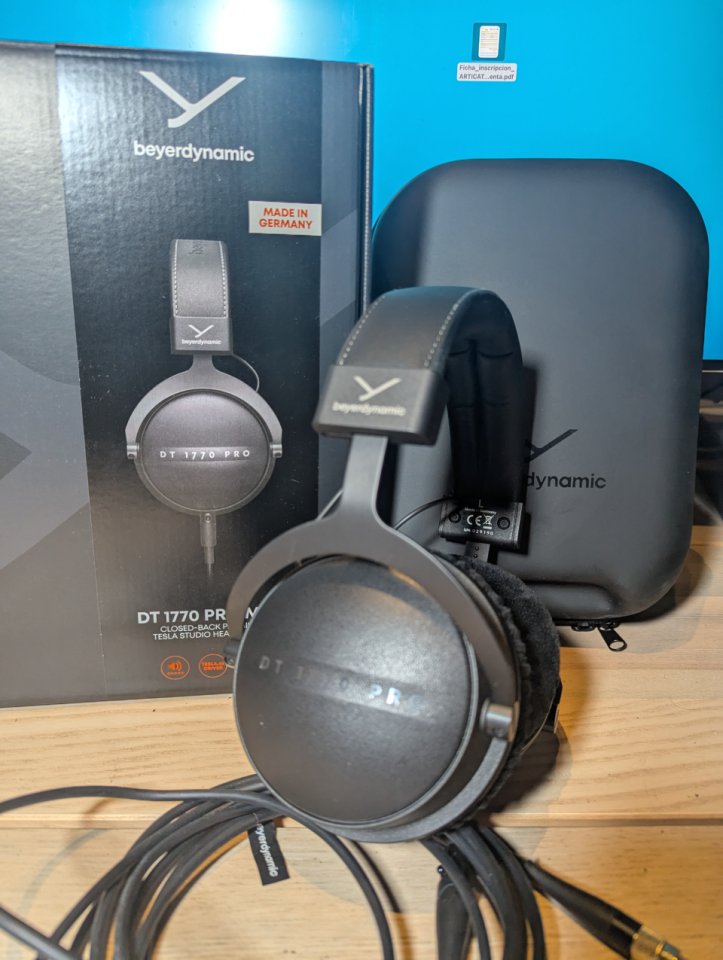 Beyerdynamic DT 1770 PRO MKII Auriculares NUEVOS de segunda mano · Foto 2 de 5 · Barcelona · 440 €