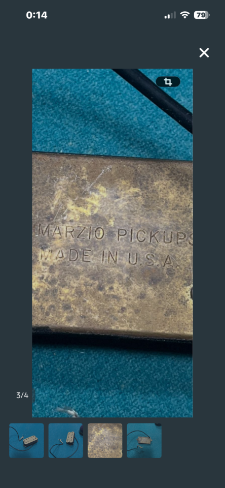 Pastilla DiMarzio Super Distortion USA 70s