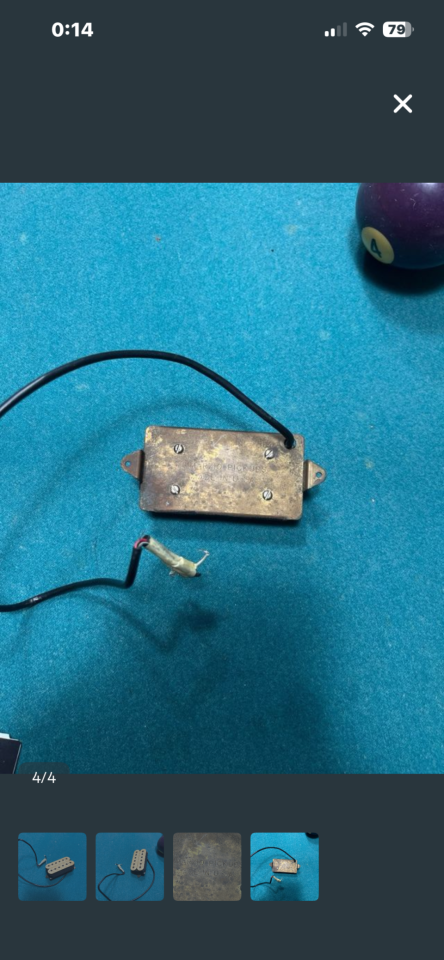 Pastilla DiMarzio Super Distortion USA 70s