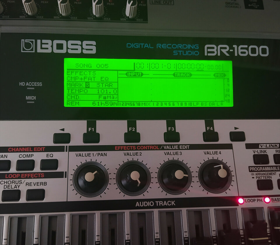Grabadora / mezcladora digital BOSS BR-1600