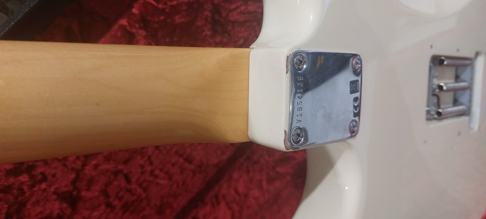 Fender stratocaster american original 60