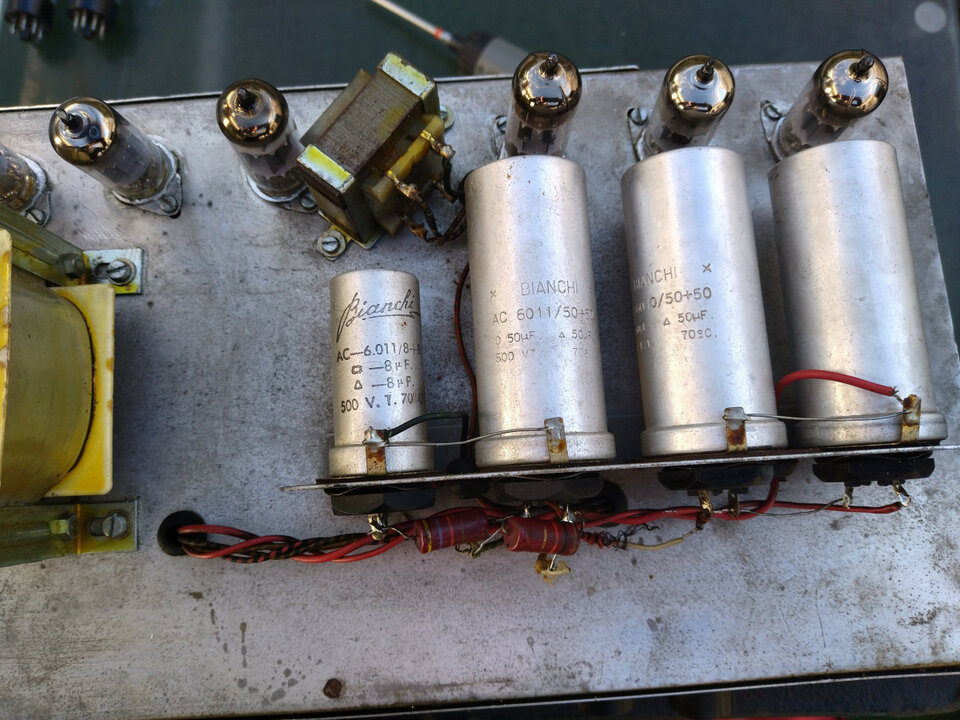 Cabezal + pantalla 12+15 Tenoxy 50w finales de los 60