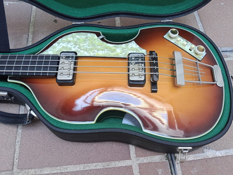 Höfner Violin 500/1 Vintage '63 FL (Fretless) made in Germany