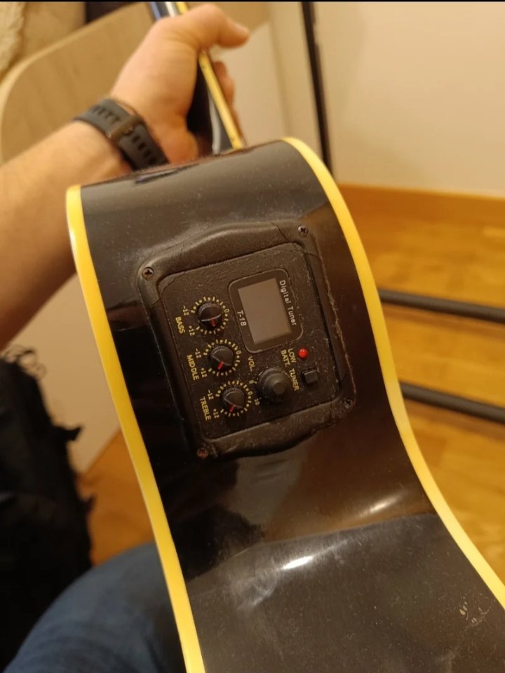 Guitarra electroacústica Academy