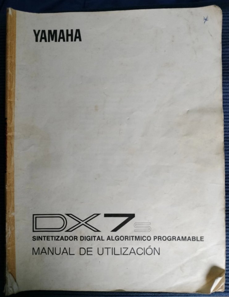 Yamaha dx7s sintetizador