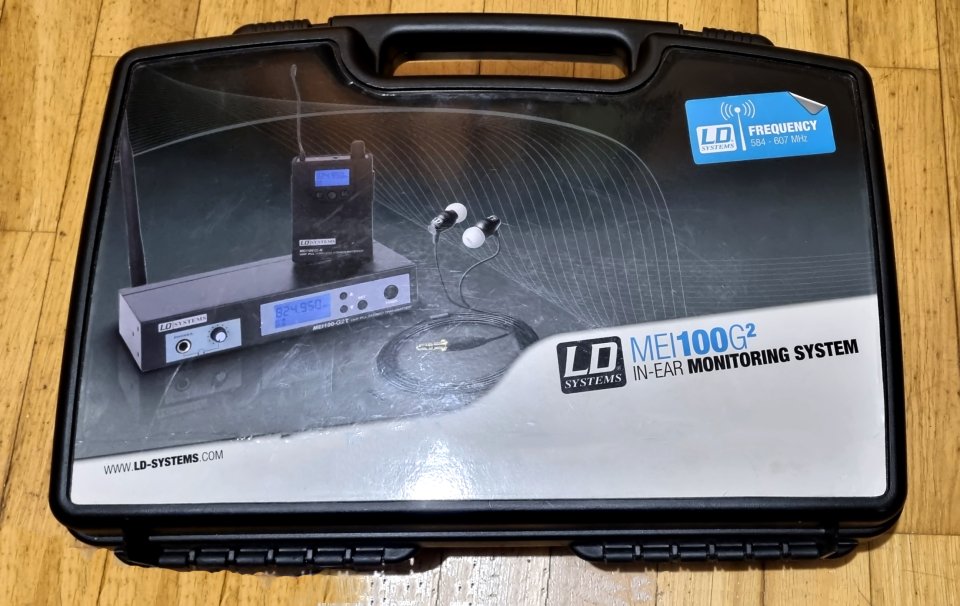 LD Systems MEI 100 G2 Sistema Monitoreo In-Ear