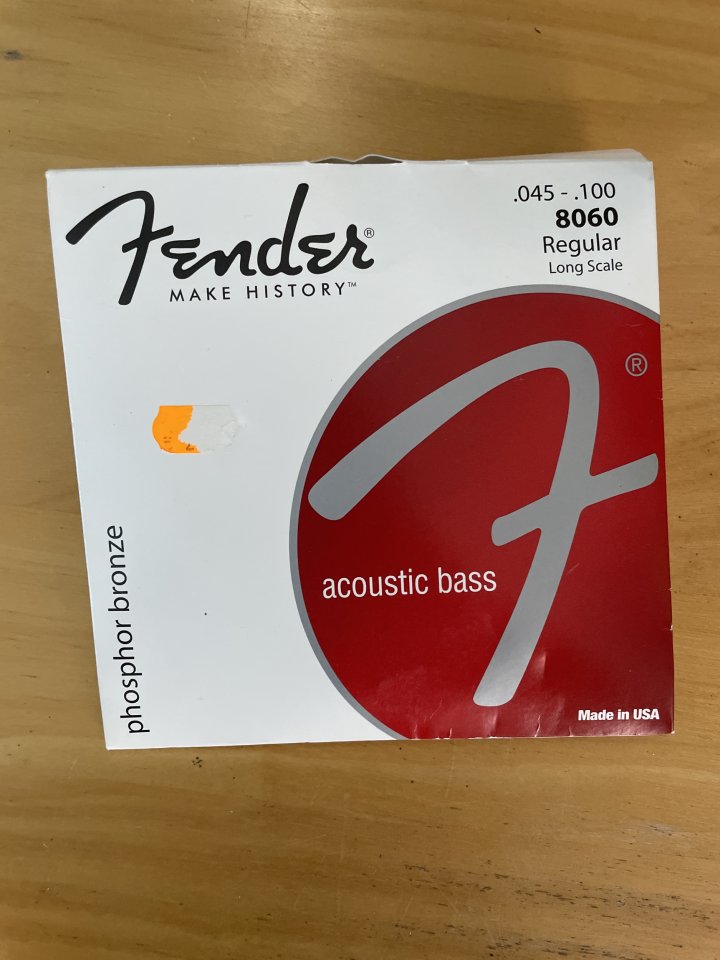 Juego cuerdas Fender bajo acústico 45-100