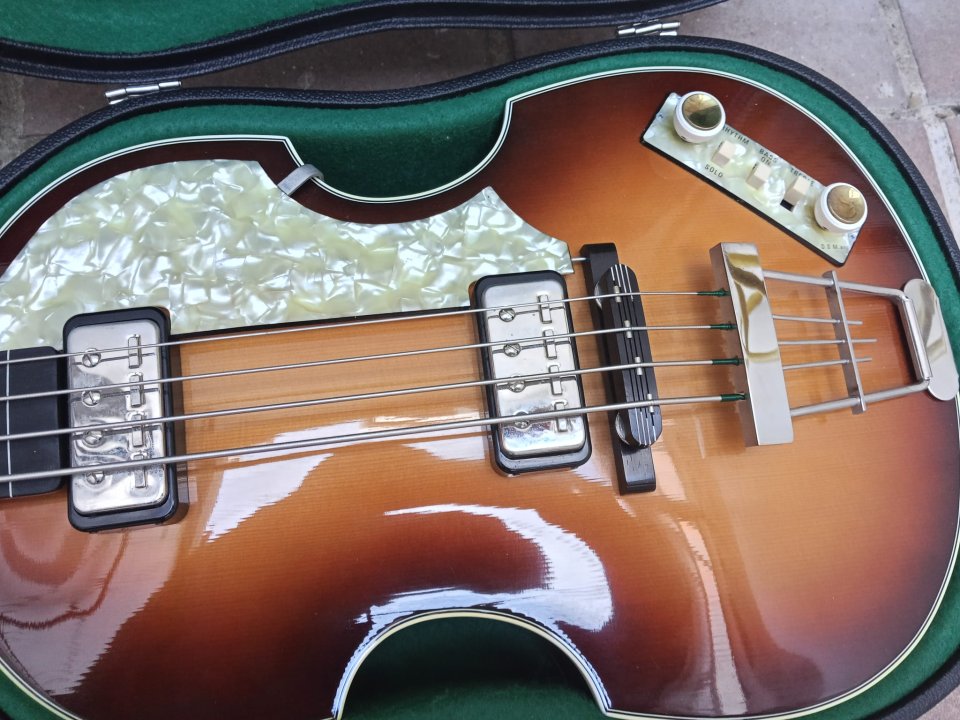 Höfner Violin 500/1 Vintage '63 FL (Fretless) made in Germany