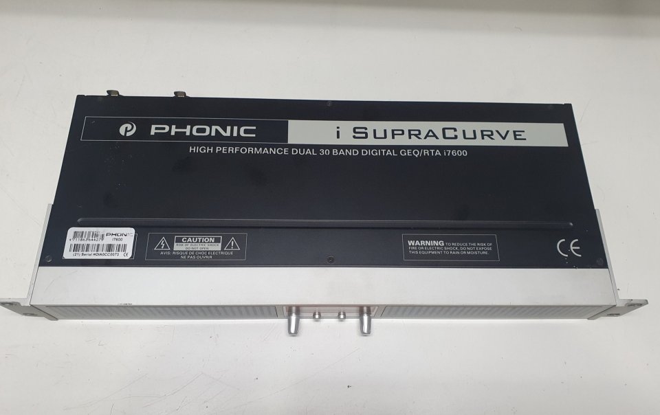 Ecualizador phonic I7600