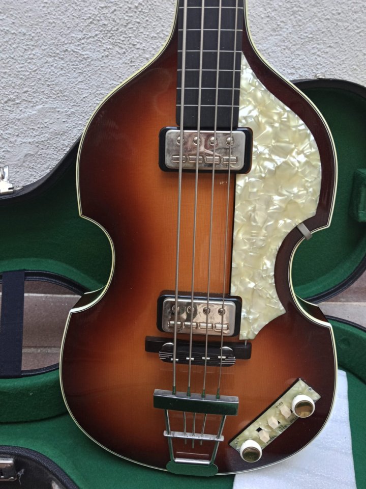 Höfner Violin 500/1 Vintage '63 FL (Fretless) made in Germany