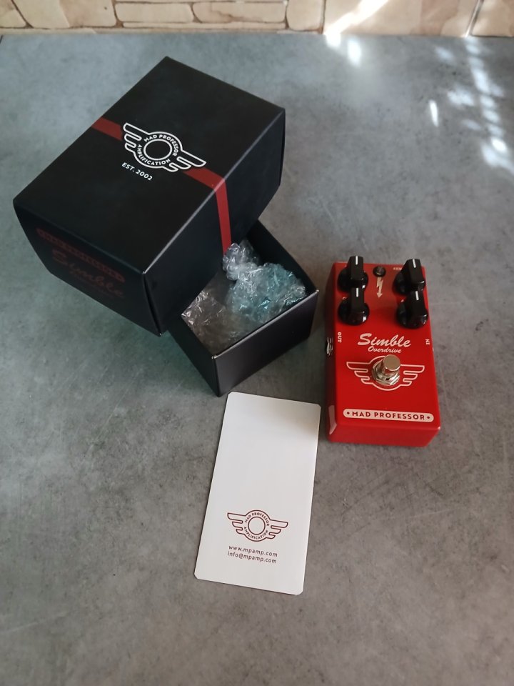 Pedal Overdrive MAD PROFESSOR SIMBLE MK2 de segunda mano · Foto 1 de 10 · Valencia · 125 €