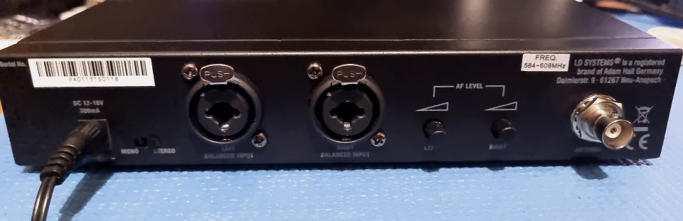 LD Systems MEI 100 G2 Sistema Monitoreo In-Ear