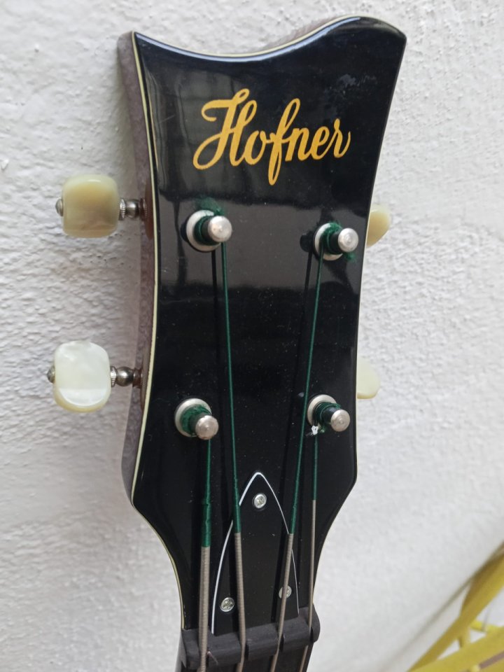 Höfner Violin 500/1 Vintage '63 FL (Fretless) made in Germany