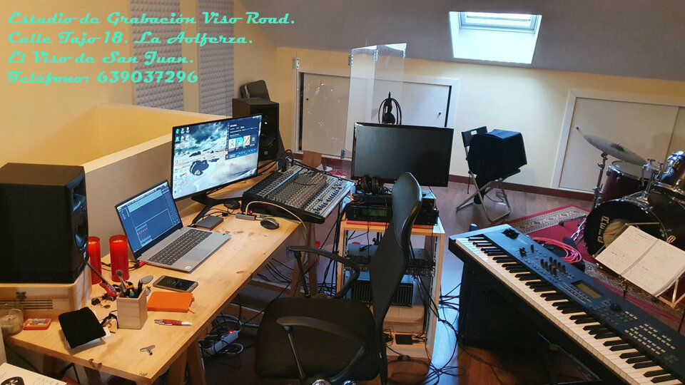 Grabación discos, maquetas, conciertos en directo o ensayos. Videos con IA.