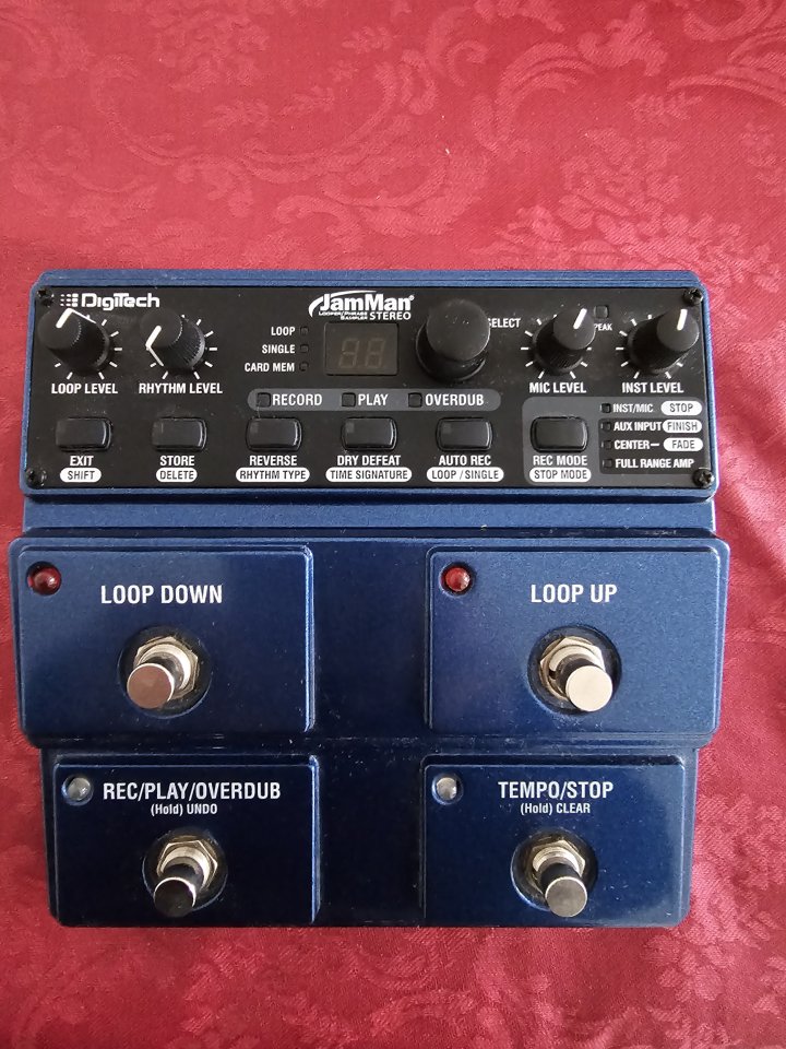DigiTech JamMan Stereo Looper/Phrase Sampler