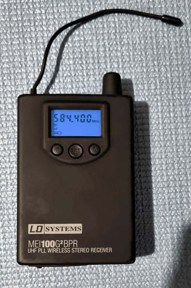 LD Systems MEI 100 G2 Sistema Monitoreo In-Ear