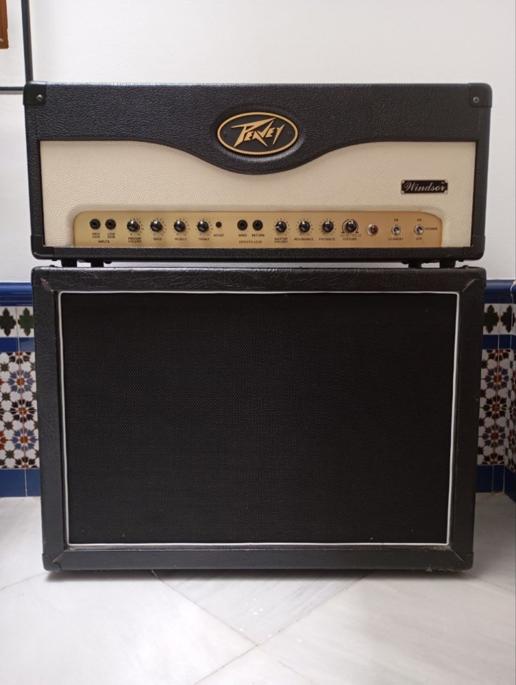 Peavey Windsor + Harley Benton 2x12 Celestion v30