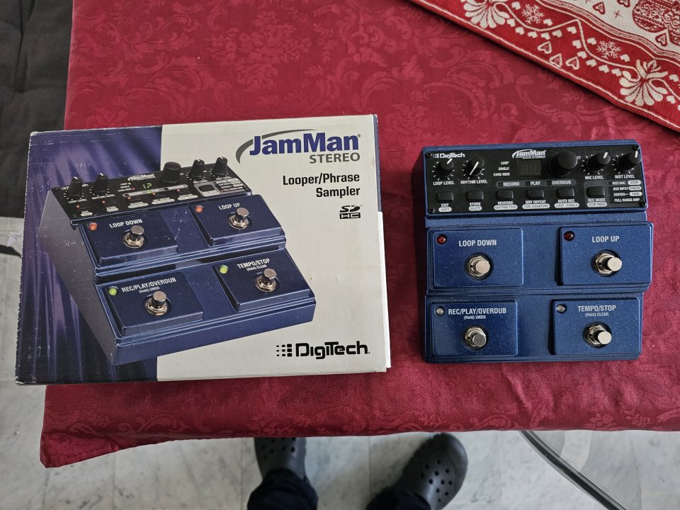 DigiTech JamMan Stereo Looper/Phrase Sampler