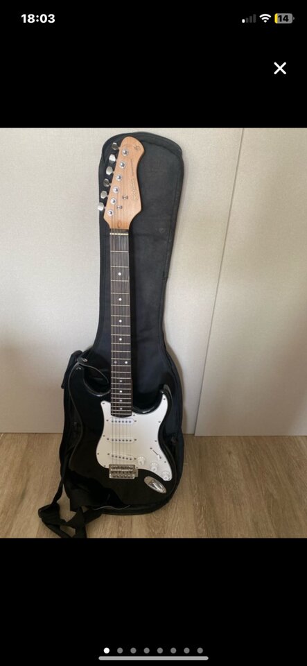 Vendo guitarra eléctrica y amplificador harley benton
