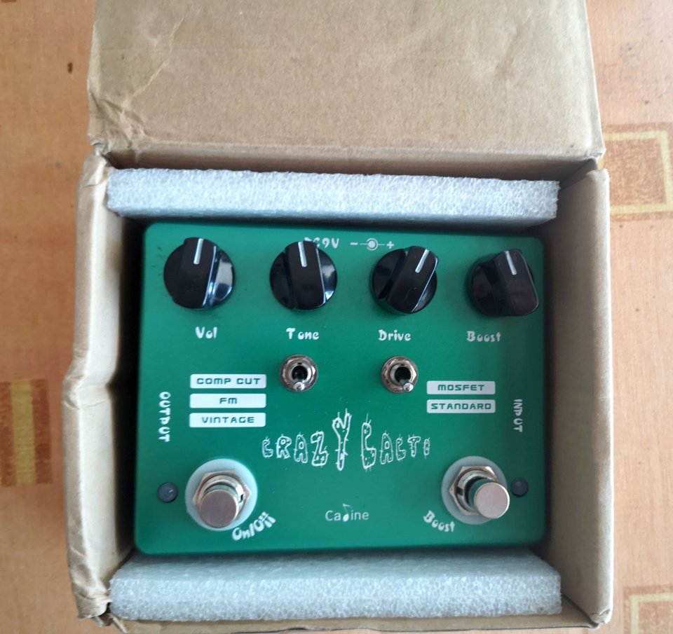 Reservado - Pedal Overdrive Caline Crazy Cacti