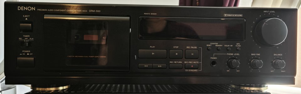Casete DENON DRM-550 de segunda mano · Foto 1 de 3 · Madrid · 110 €