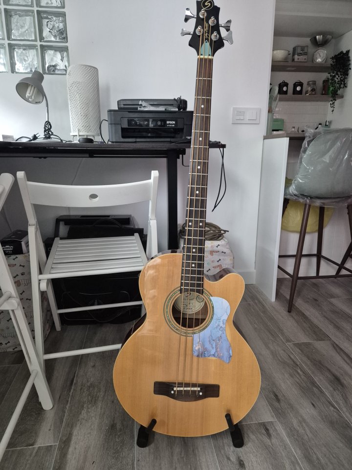 Bajo Acústico Greg Bennett de Samick