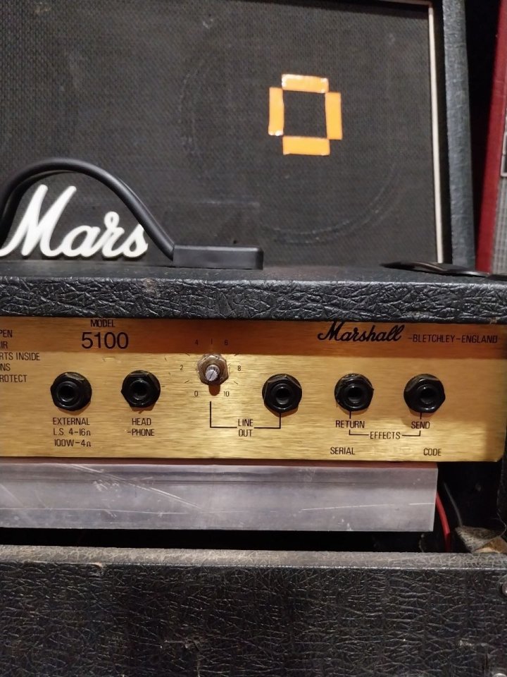 Marshall Mosfet 100 Reverb 5100 made in UK de segunda mano · Foto 3 de 4 · Murcia · 250 €