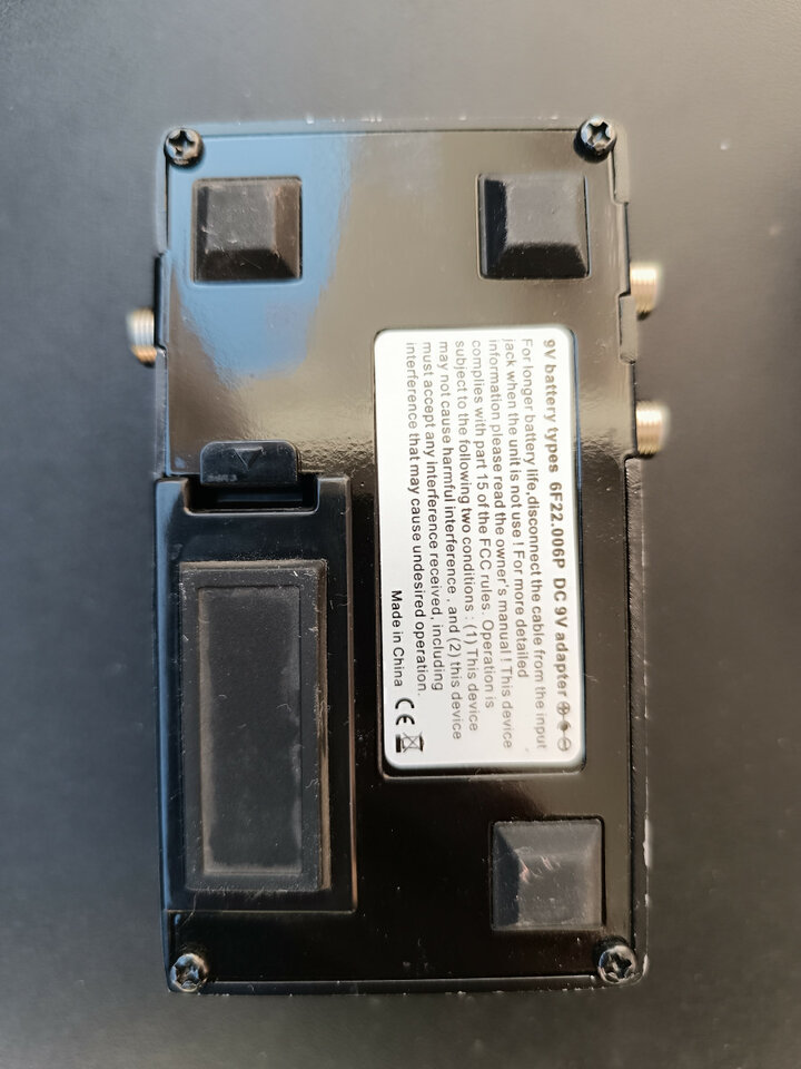 Pedal Afinador Rocktuner PT 2 Black