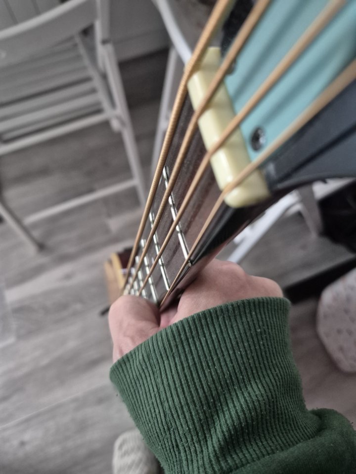 Bajo Acústico Greg Bennett de Samick