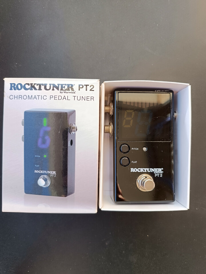 Pedal Afinador Rocktuner PT 2 Black