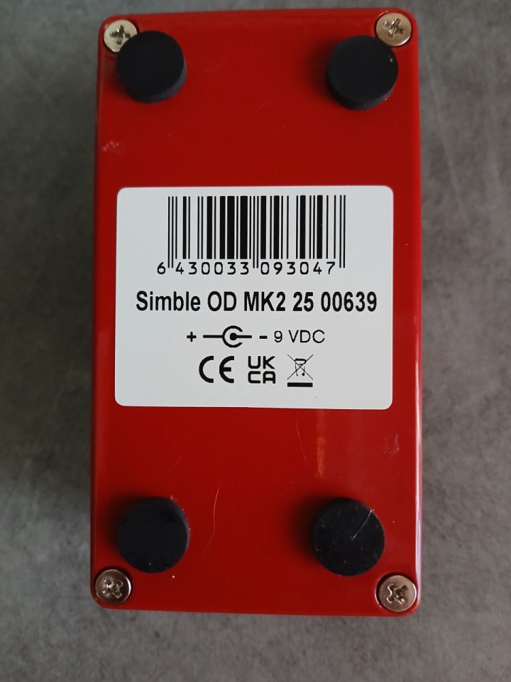 Pedal Overdrive MAD PROFESSOR SIMBLE MK2 de segunda mano · Foto 8 de 10 · Valencia · 125 €
