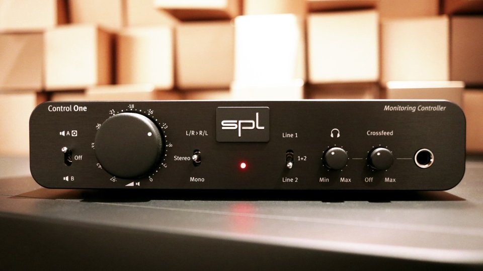 SPL Control One – Controlador de monitores de estudio