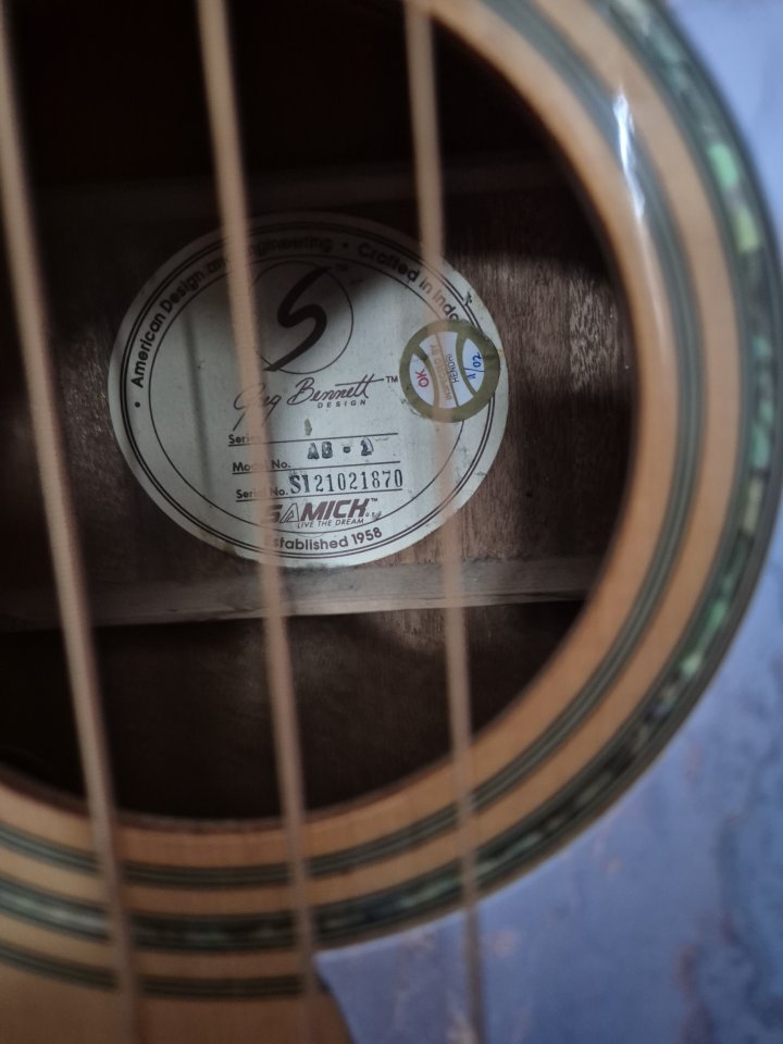 Bajo Acústico Greg Bennett de Samick