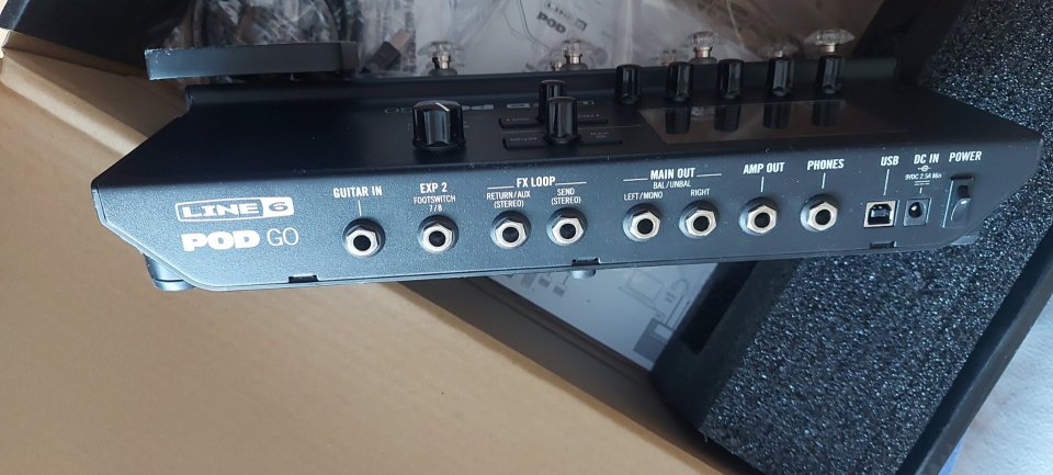 Pod go modelador amplificadores