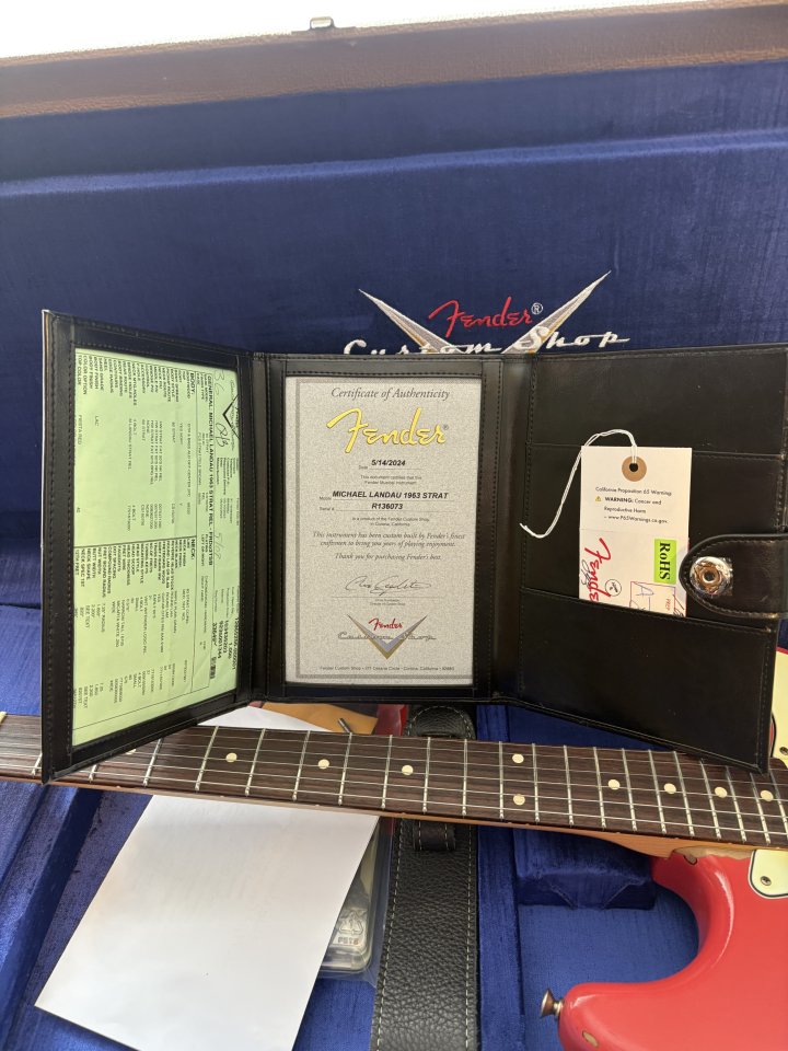 Fender Stratocaster Custom Shop Michael Landau 1963 de segunda mano · Foto 6 de 9 · A Coruña · 4200 €