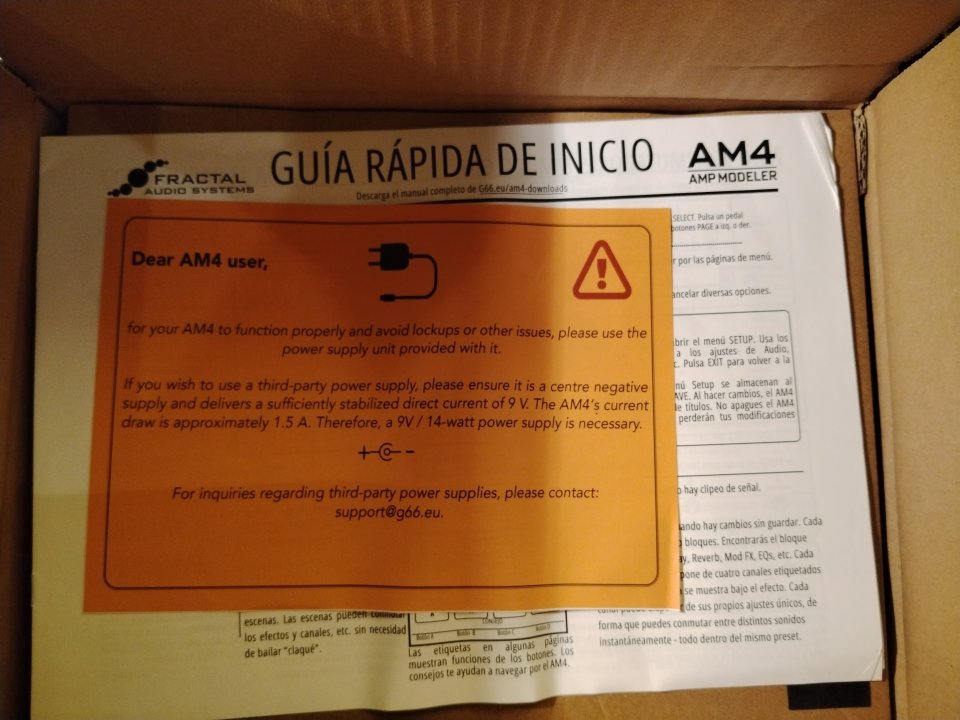 Fractal Audio AM4 de segunda mano · Foto 9 de 10 · Sevilla · 700 €