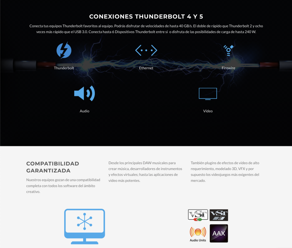 Ordenadores Rack para directo y estudio | macOS / Windows | MyPc Pro