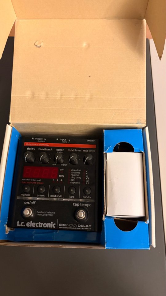 Pedal TC Electronic Nova Delay