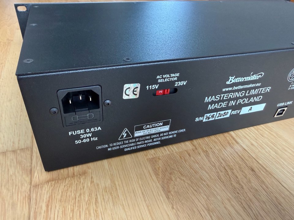 Bettermaker Mastering Limiter de segunda mano · Foto 4 de 4 · Araba · 2150 €